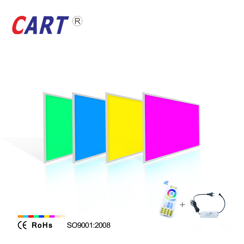 Smart led panel 600x600 ultra slim RGB CCT dimmable led panel lights 60x60cm 60x120cm 2x2ft 2x4ft led panel light