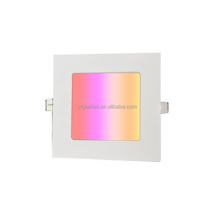 square RGB RGBW RGB+CCT  Suspended Ceiling hanging acrylic  small LED  Light Panel  color changing led light panel