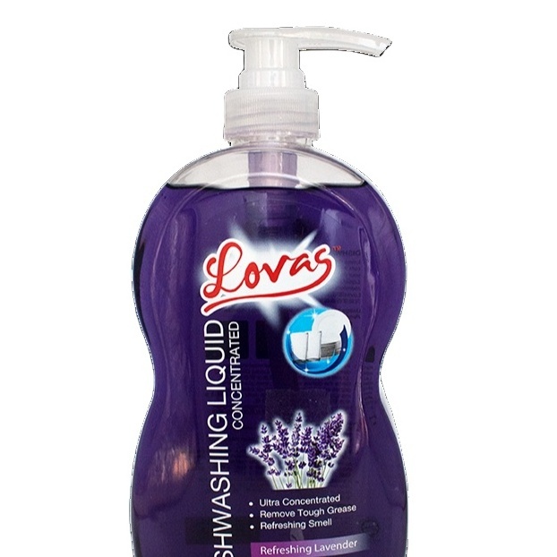 Go Green Concentrated Dishwashing Liquid Cleaner Detergent Kitchen LOVAS Dishwashing Liquid Concentrated - Lavender HALAL