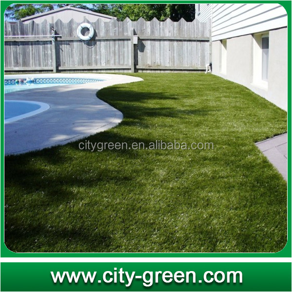 Environmental friendly Hot Sale Garden Ornament Artificial Fake Grass Mat Landscape Grass