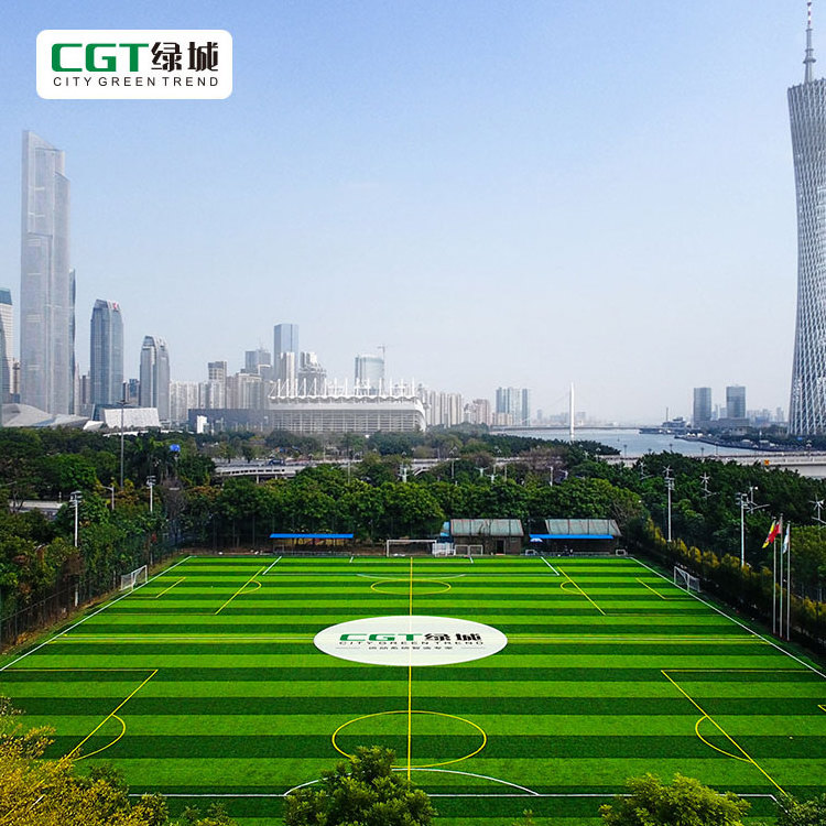 CGT Artificial Grass Mat for Soccer Field synthetic turf for football