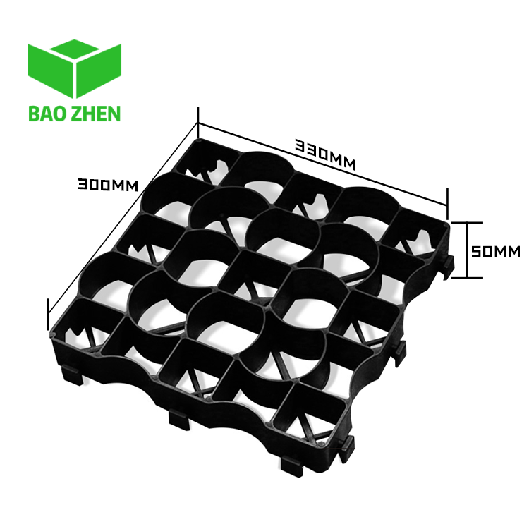 new model  environmental plastic horse paddock grid  horse lawn grid  ground reinforcement grid for racecourse