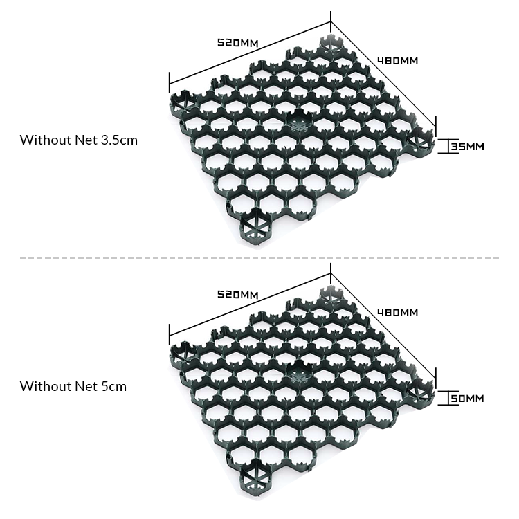 Block Grass Paver Plastic Grid Gravel Pavers Driveway Porous Paving Grid