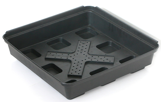 roof green planting tray Plastic Plant Planter Garden Pot Plastic Growing Trays Plant Trays for  Seed