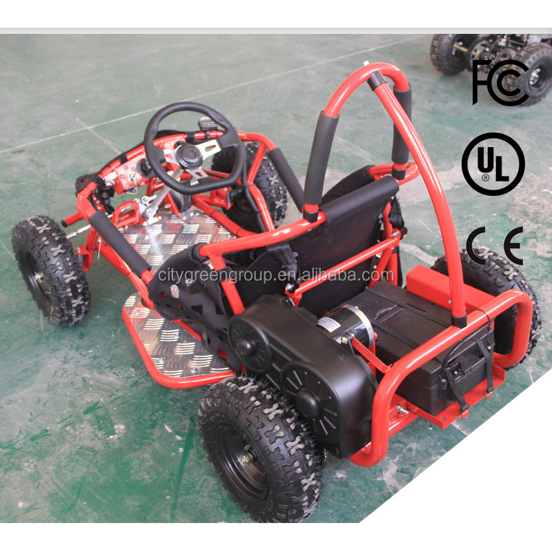 48V 1000W electric go kart with brushless motor