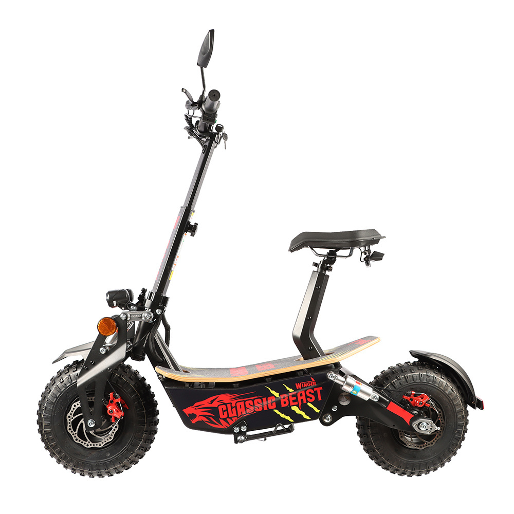 Factory electric scooter 60V 3000W citycoco with eec/coc electric scooter electric bike for sale