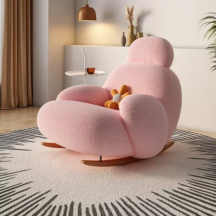 Bubble room pink modern velvet arm armchair single sofa chair living room furniture armchairs for the living room luxury