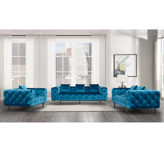 Modernoduct Factory Supplier Italian Light Living Room Sofa Set I Type Fabric Luxury 3 2 1 Seat Modern Sofa Bed 2107 Optional