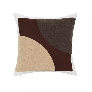 Innermor INS Style Wholesale Price Geometric Moroccan Style Sofa Loop Fleece 45*45 Cushion Cover For Living Room