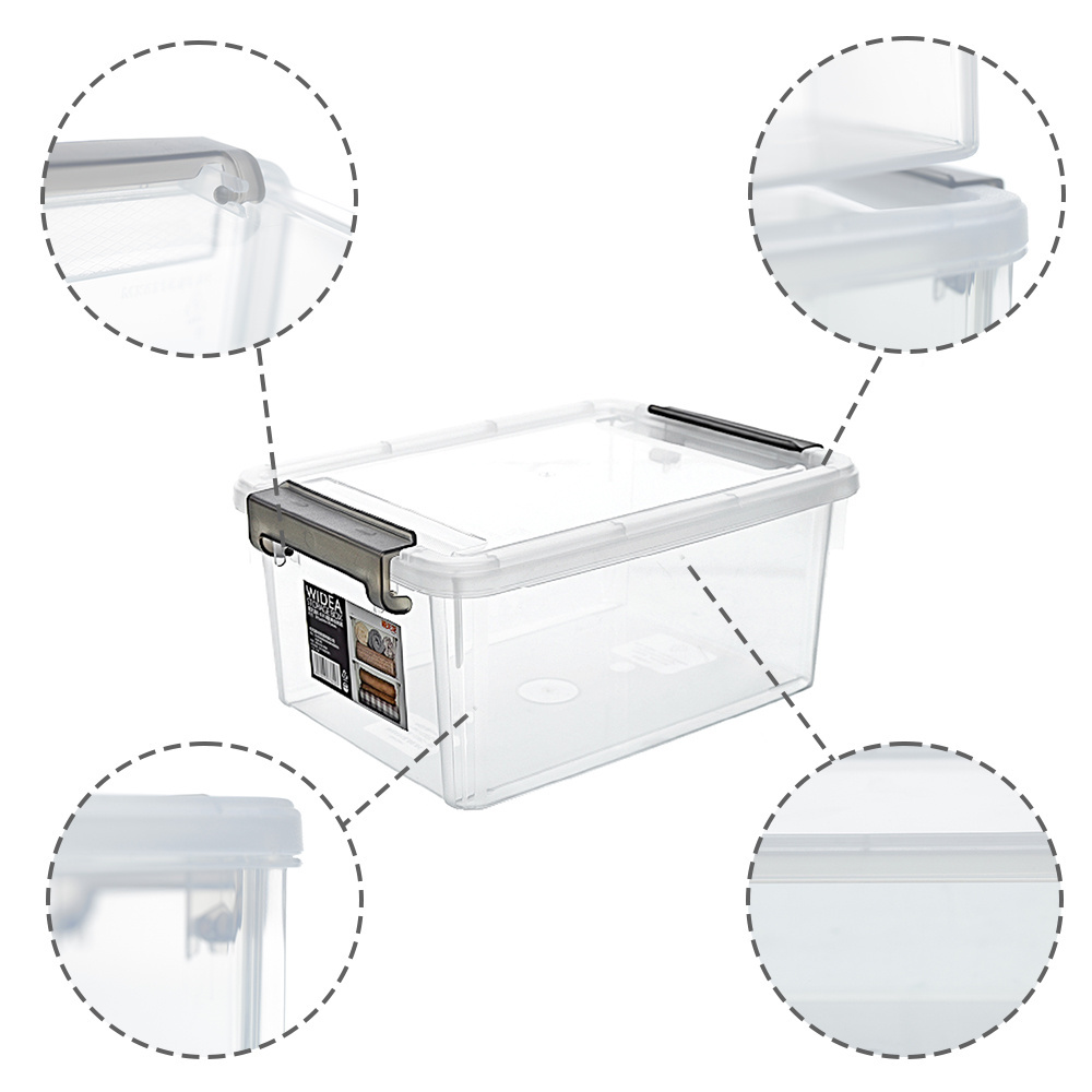 plastic storage bins & boxes wardrobe white baby laundry home lock wheels fridge appearance clothes storage box