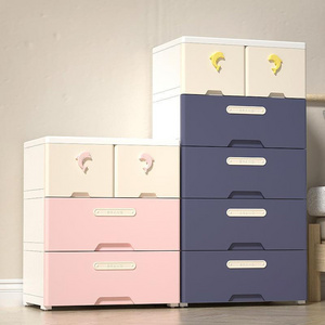 modern child stackable storage chest kids toys storage shelf drawers for clothes easy assemble