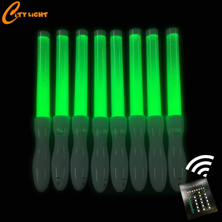 2018 event and party flashing light remote controlled led stick