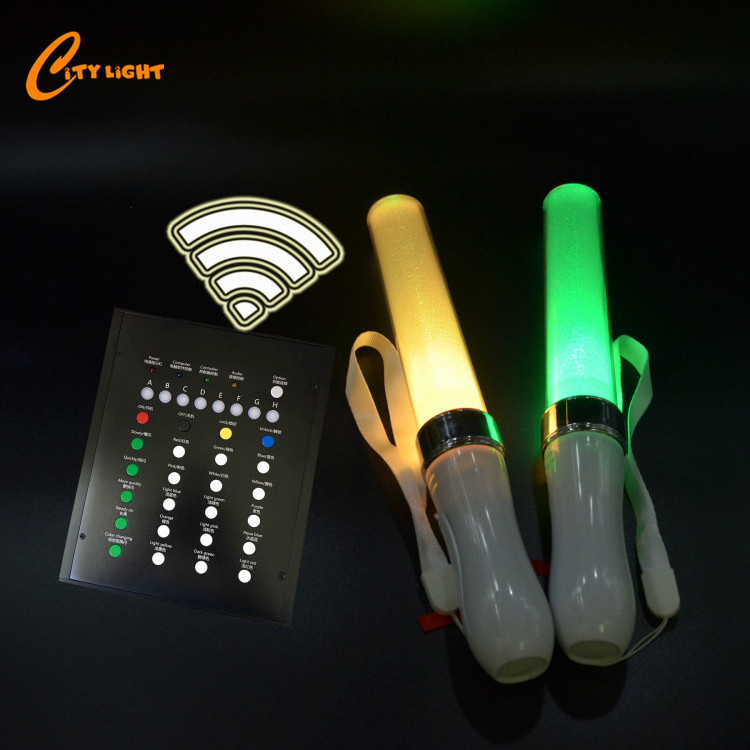 Party Led Remote Control Customize Outdoor Concert Led Flashing Light stick