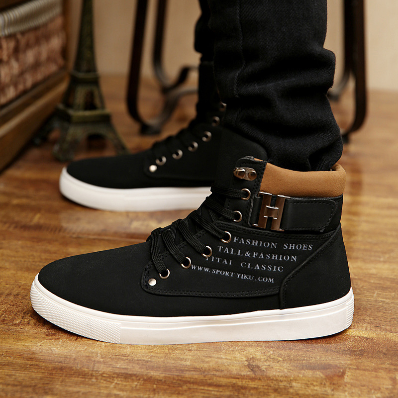 New Men's Shoes Sneakers Casual Men's Trendy Martin Boots Waterproof Boots For Men