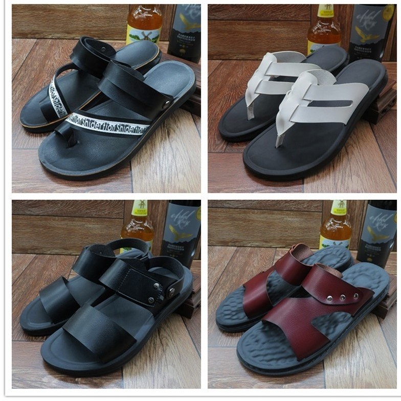 Factory sale Price Arabic Men Pu Sandals Saudi Arabic Slippers And Sandals For Men