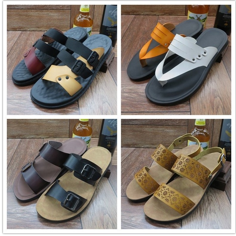 Factory sale Price Arabic Men Pu Sandals Saudi Arabic Slippers And Sandals For Men