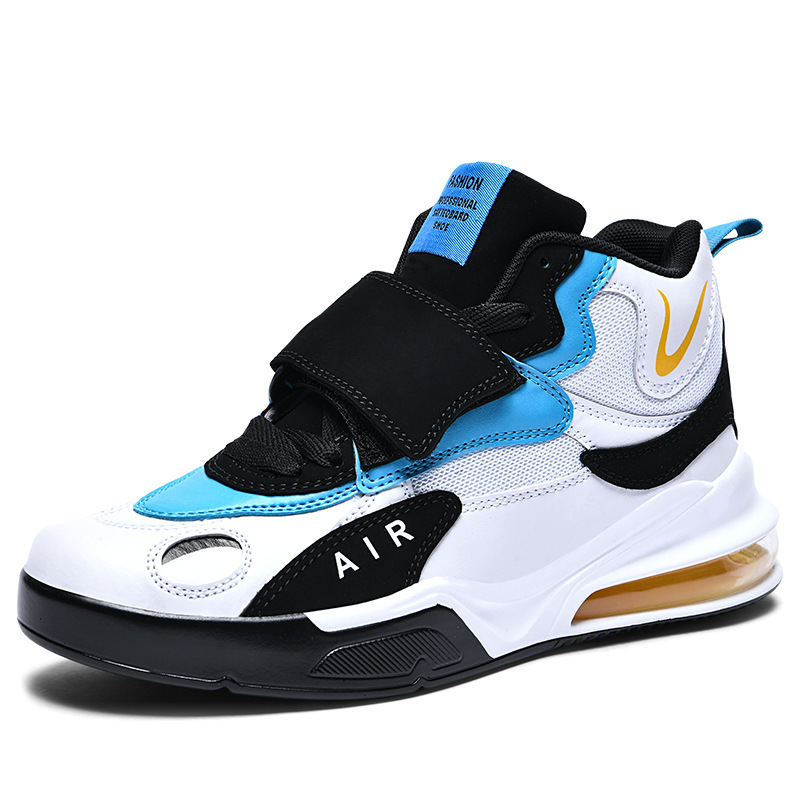 2023 Winter Man's Air Cushion Basketball Shoes High Top Men Casual Sneakers