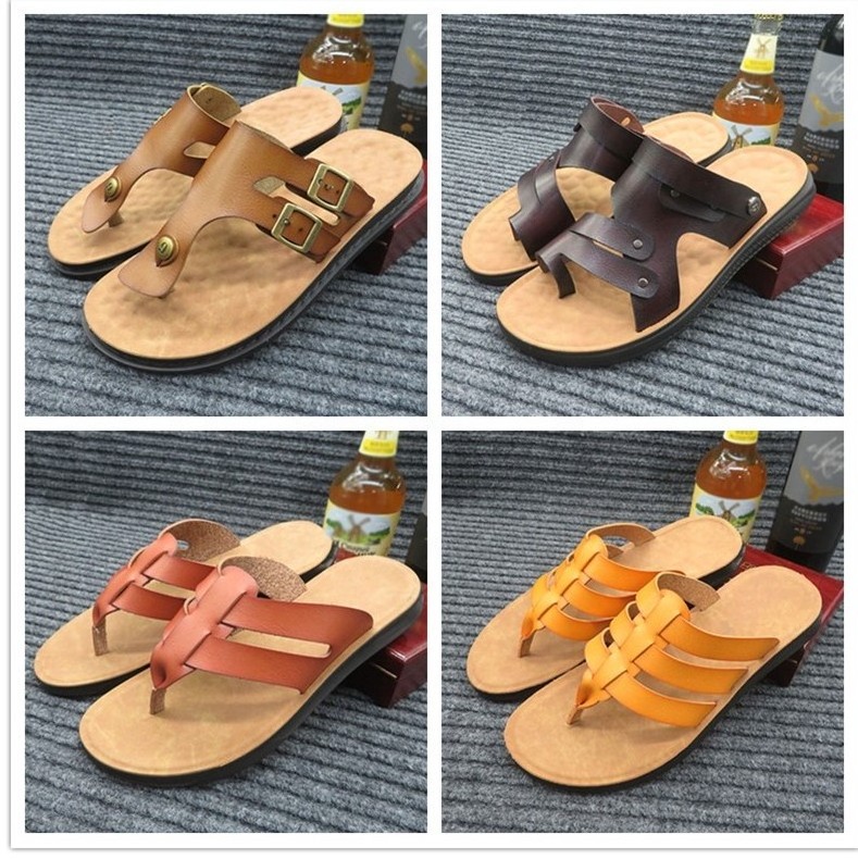 Factory sale Price Arabic Men Pu Sandals Saudi Arabic Slippers And Sandals For Men