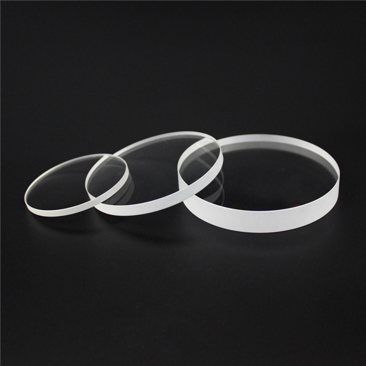 2mm 3mm ultra clear tempered glass non discoloring lighting fixture transparent glass ultra clear circular glass