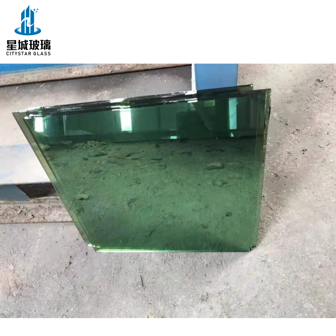 4mm 5mm 6mm Reflective Glass and float glass with Euro Bronze Dark Blue  Dark Green French Green