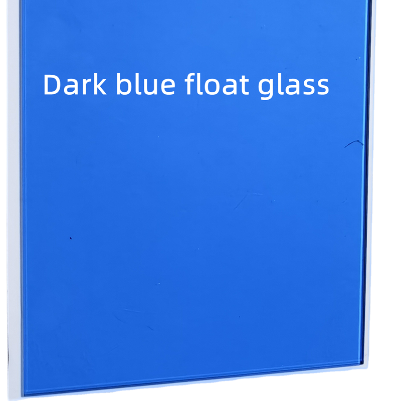 China Glass factory Dark blue tinted float glass for building and Architecture curtain wall Euro bronze euro grey and ford blue