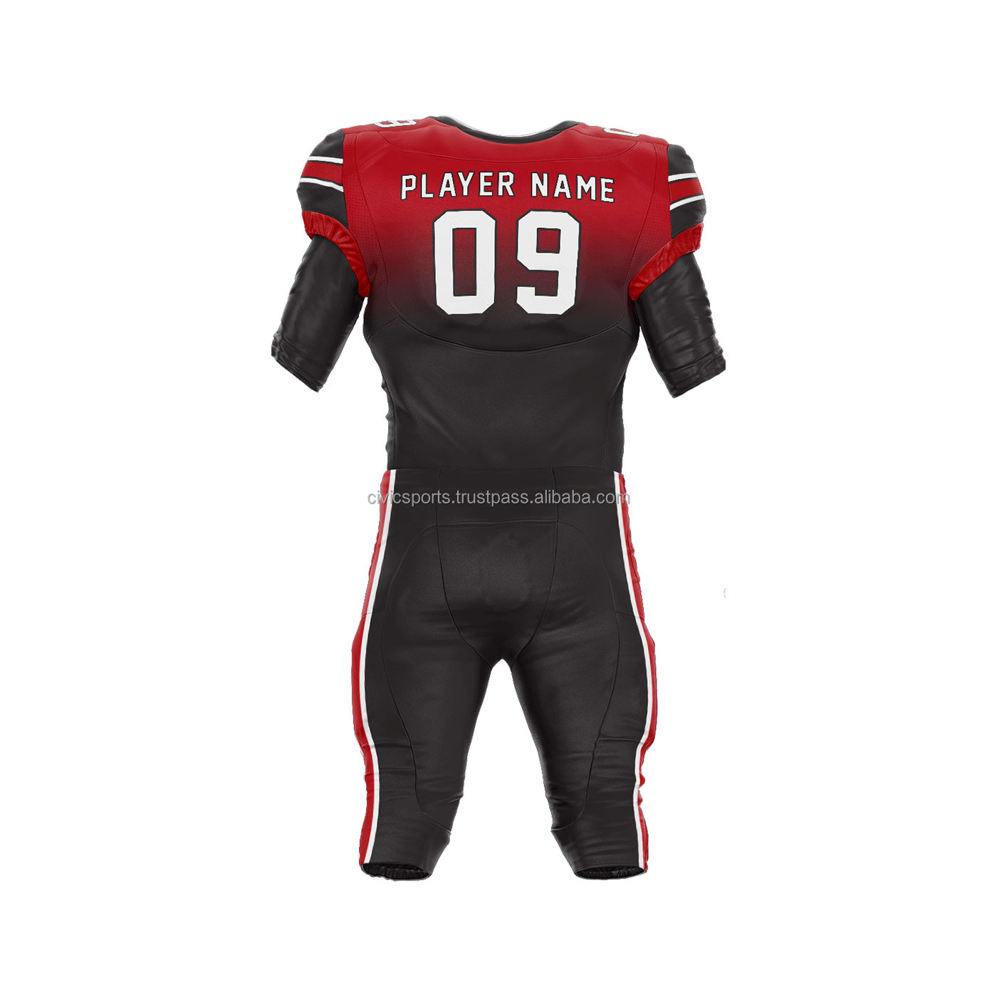 Custom Full Sublimation Wholesale American Football Uniforms Design American Customized NFL players