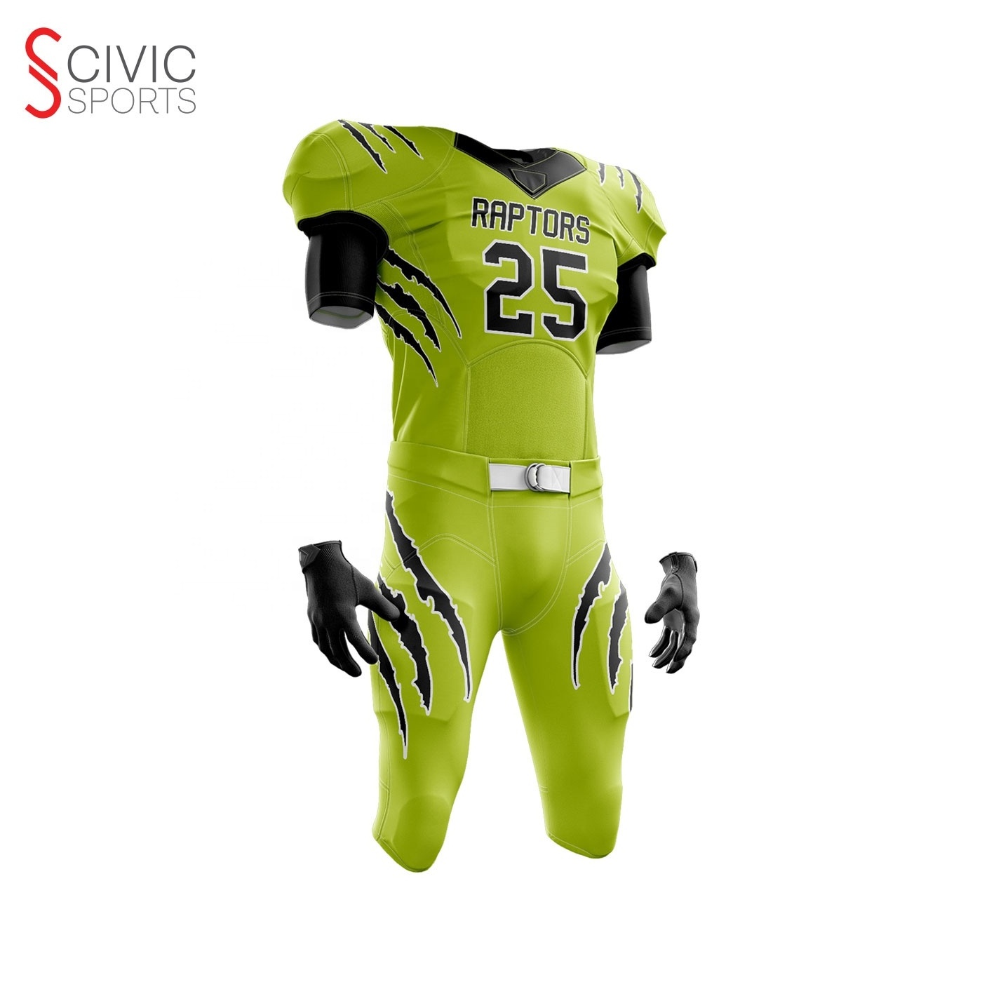 Custom Full Sublimation Wholesale American Football Uniforms Design American Customized NFL players