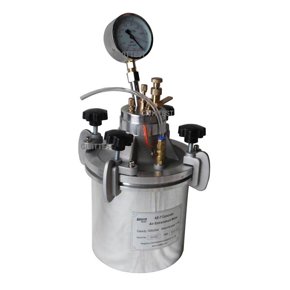 7L Fresh Concrete cement Air Content Test Meter