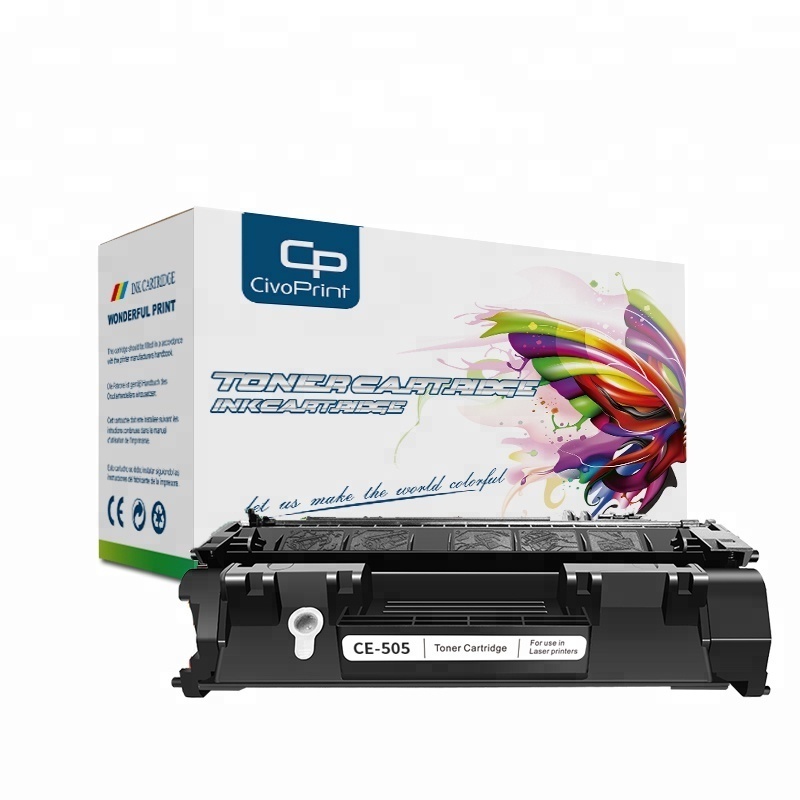 Civoprint Ce505A 05A Cf280A 80A Universal Toner Cartridge For Laserjet P2035 2055 Pro 400 M401 400 M425