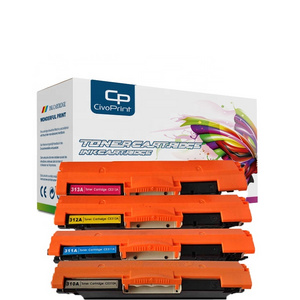 civoprint compatible ce310a ce311a ce 311a ce312a  126a  cyan magenta yellow toner 12a toner cartridge for  LaserJet Pro 100