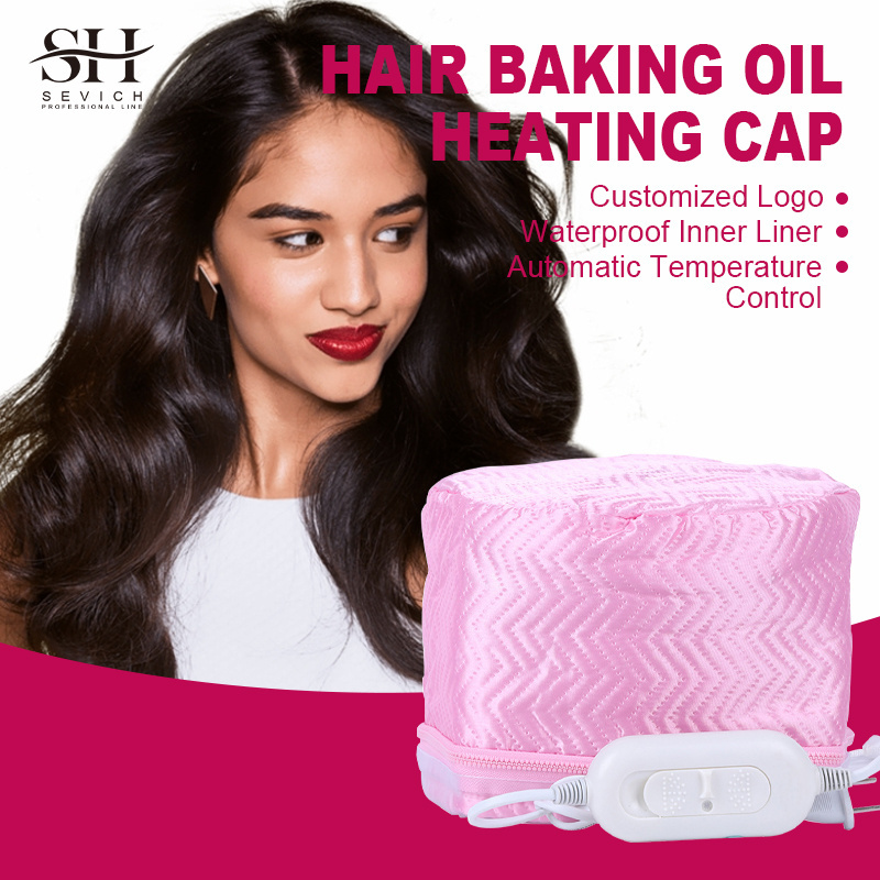 ODM Hair Treatment Thermal Electric Heat Cap Steaming Caps Hair Steamer Cap For Curly Hair