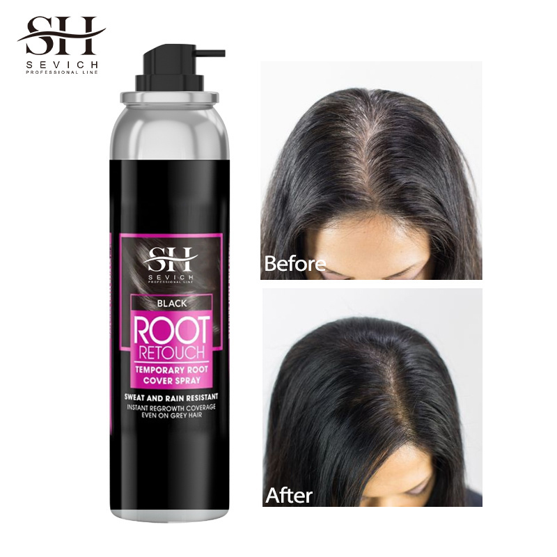 Newest Temporary Gray Cover Washable Hair Color Root Touch-Up Spray For Men And Women