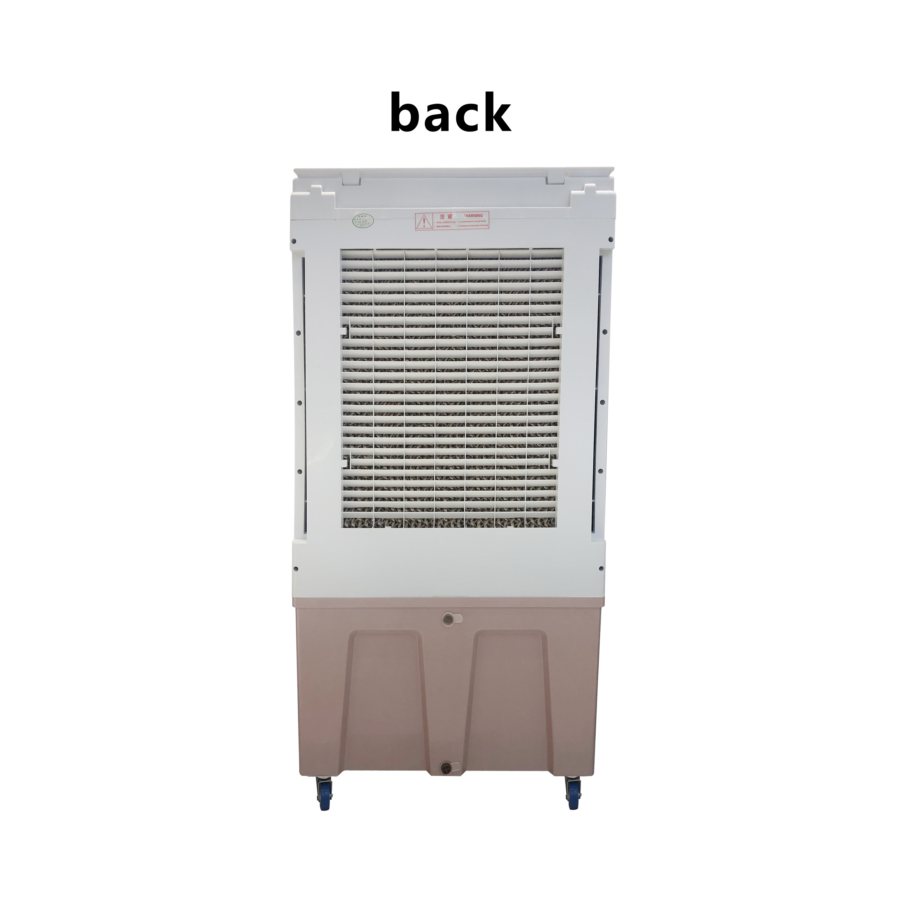 200W 80L hot sales portable plastic  breeze  8000 cfm evaporative air cooler for outdoor