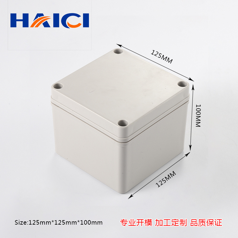 Flush Mounting Customized Abs Plastic Power White Waterproof Junction Box