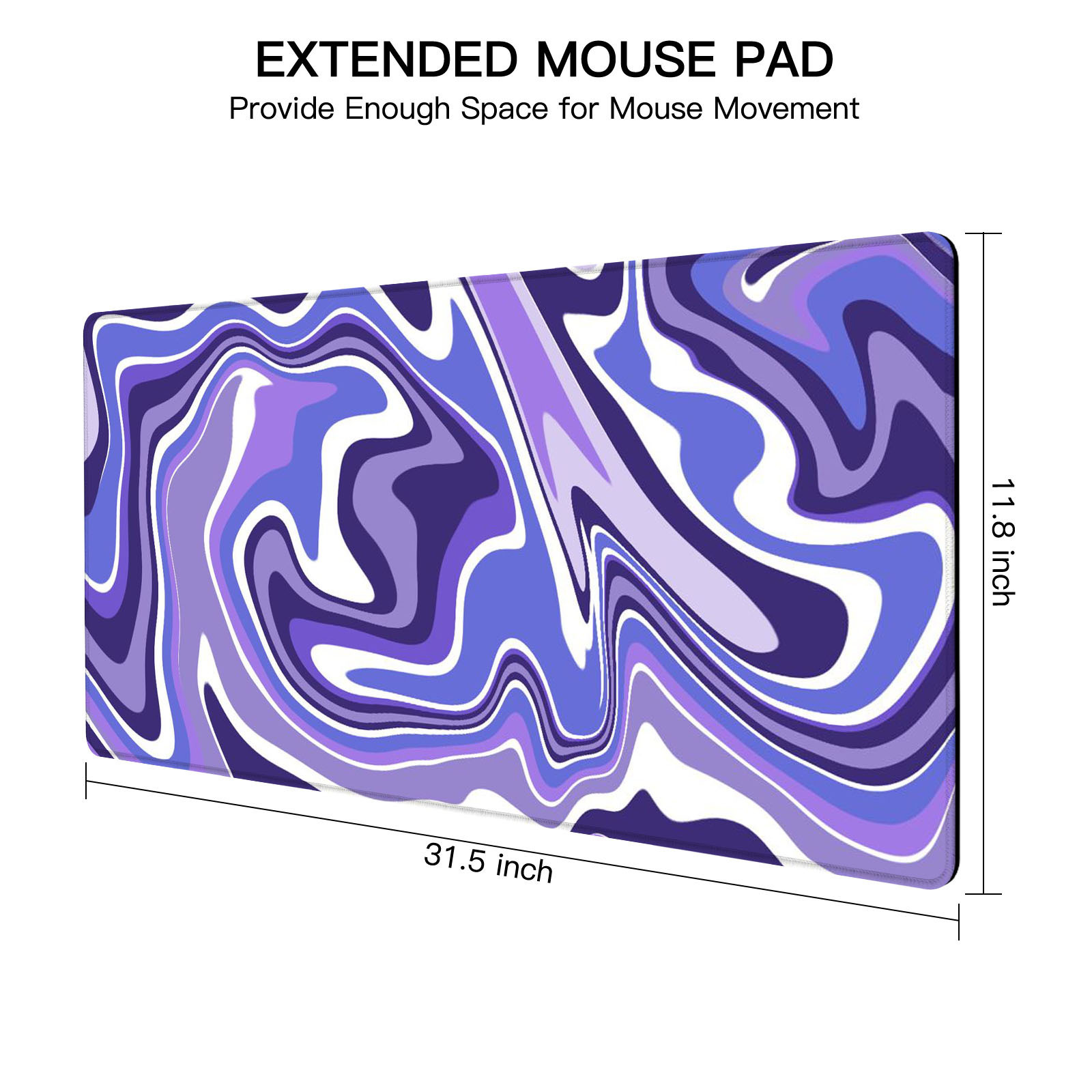 FLAME SNAKE Aesthetic Series Line Design Large Size 80*30 XL Mouse Pad , Wholesale Mouse Pad Sublimation Custom Print