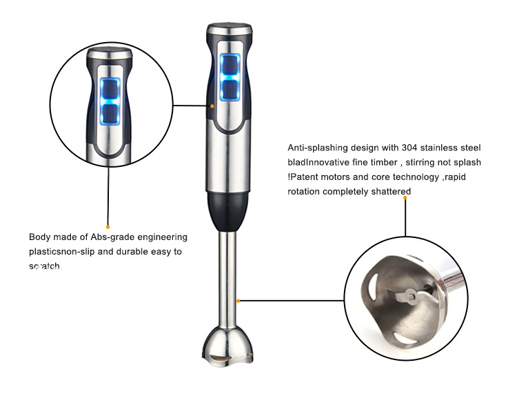 2023 OEM 4 en 1 Mini Baby Food Processor Licuadora Portatil Electric Food Hand Held Blender Chopper