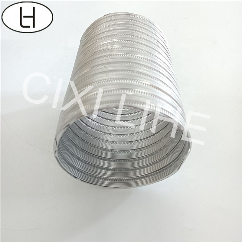 High quality fire resist aluminum flexible duct semi-rigid aluminum duct for HAVC air conditioning