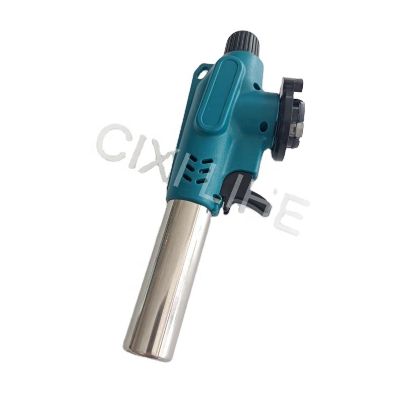 Flame gun lighter blow torch butane gas fire flame gun brazing torch