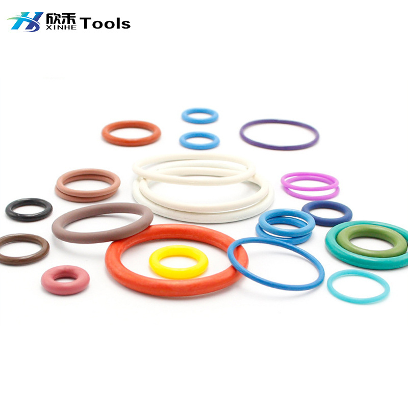 Customized ptfe/nr/cr/epdm as-568 standard hnbr o-ring silicone rubber oring oil o ring