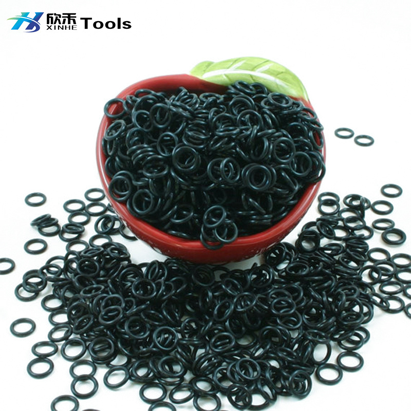 Customized ptfe/nr/cr/epdm as-568 standard hnbr o-ring silicone rubber oring oil o ring