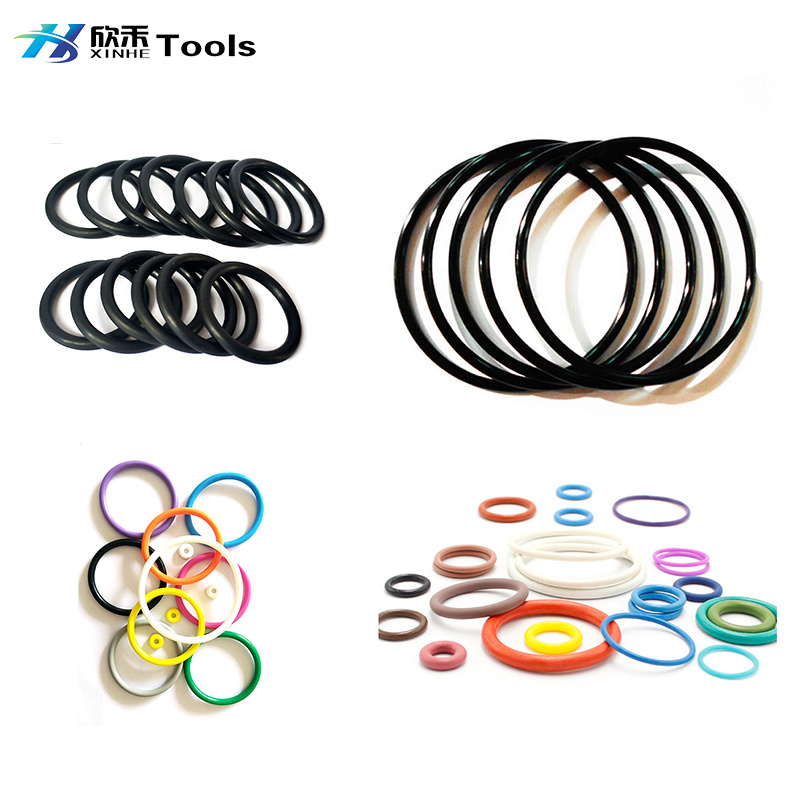 Customized ptfe/nr/cr/epdm as-568 standard hnbr o-ring silicone rubber oring oil o ring