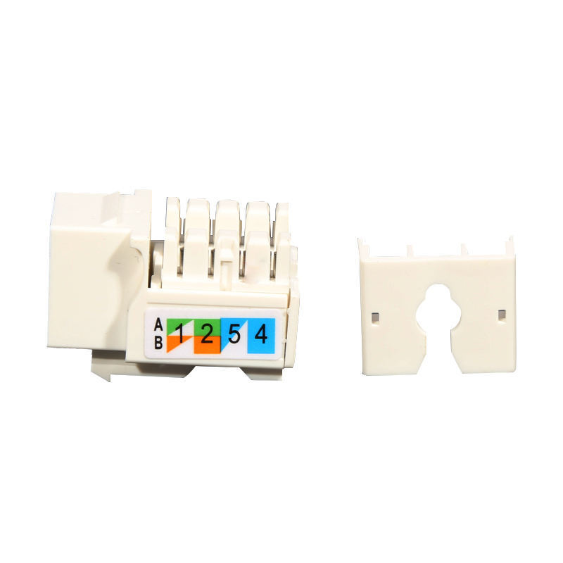 Cat6 Keystone Jack Ethernet Wall Jack/Wall Cat6 Network Coupler/Cat5/5e/6 Compatible