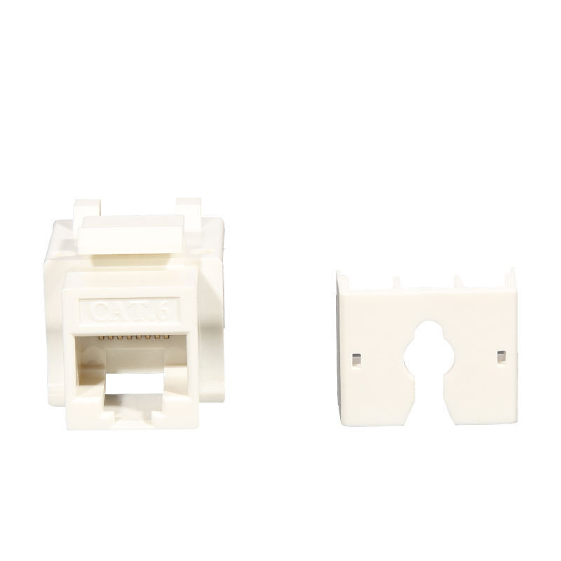 Cat6 Keystone Jack Ethernet Wall Jack/Wall Cat6 Network Coupler/Cat5/5e/6 Compatible