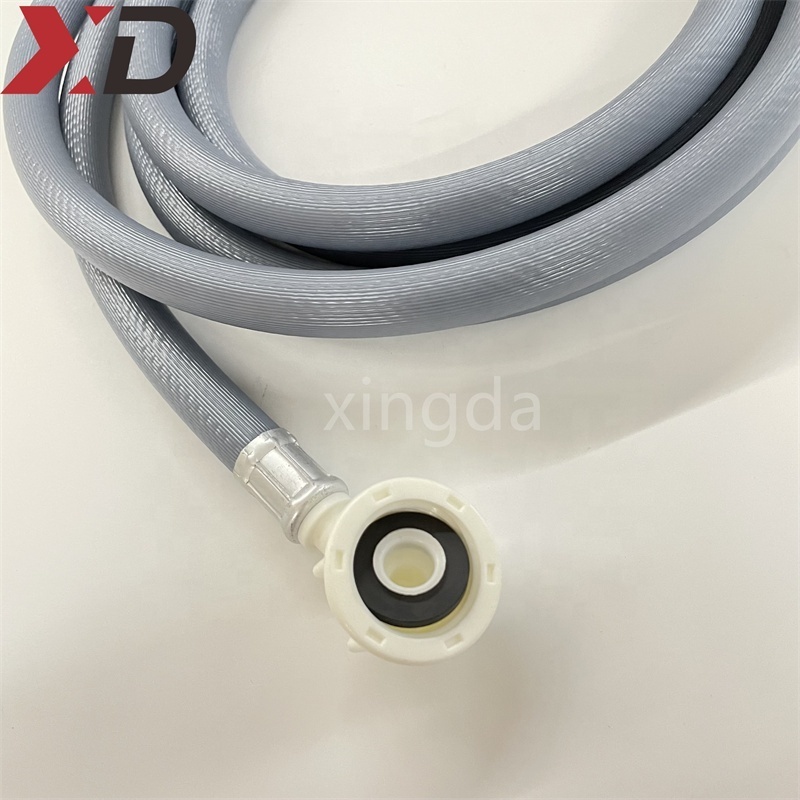 PVC lg fully Automatic Washing Machine grey Inlet Water Hose for drain pump