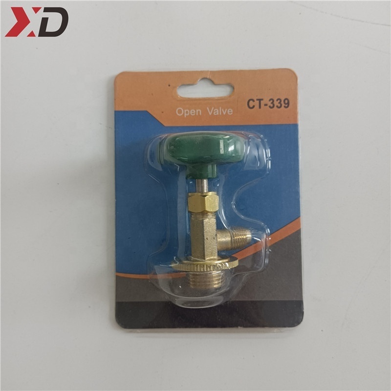 Safety open flow can tap valve CT-339