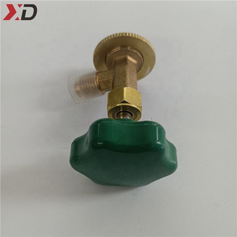 Universal refrigerant can tap valve CT-338 R22 R134a