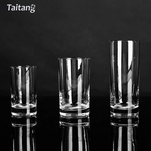 Wholesale Custom Logo Water Juice Milk Glass Glassware 160Ml 266Ml 310Ml Water Glass Cup