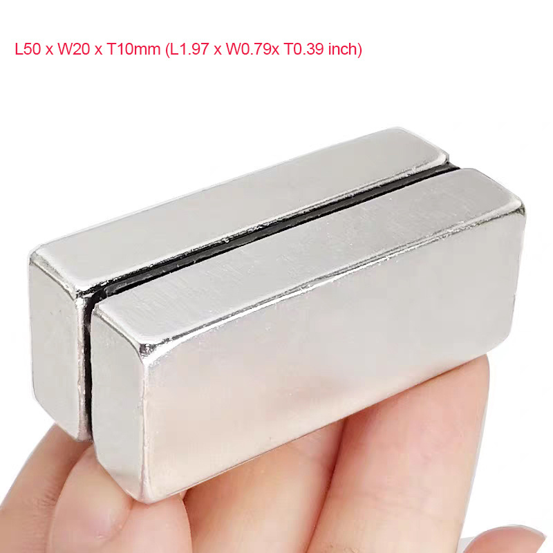 Powerful N35 N42 N50 N52 Neodymium Ndfeb Magnets Industrial Use Coated Square Rectangular Block Cheap Permanent Magnet