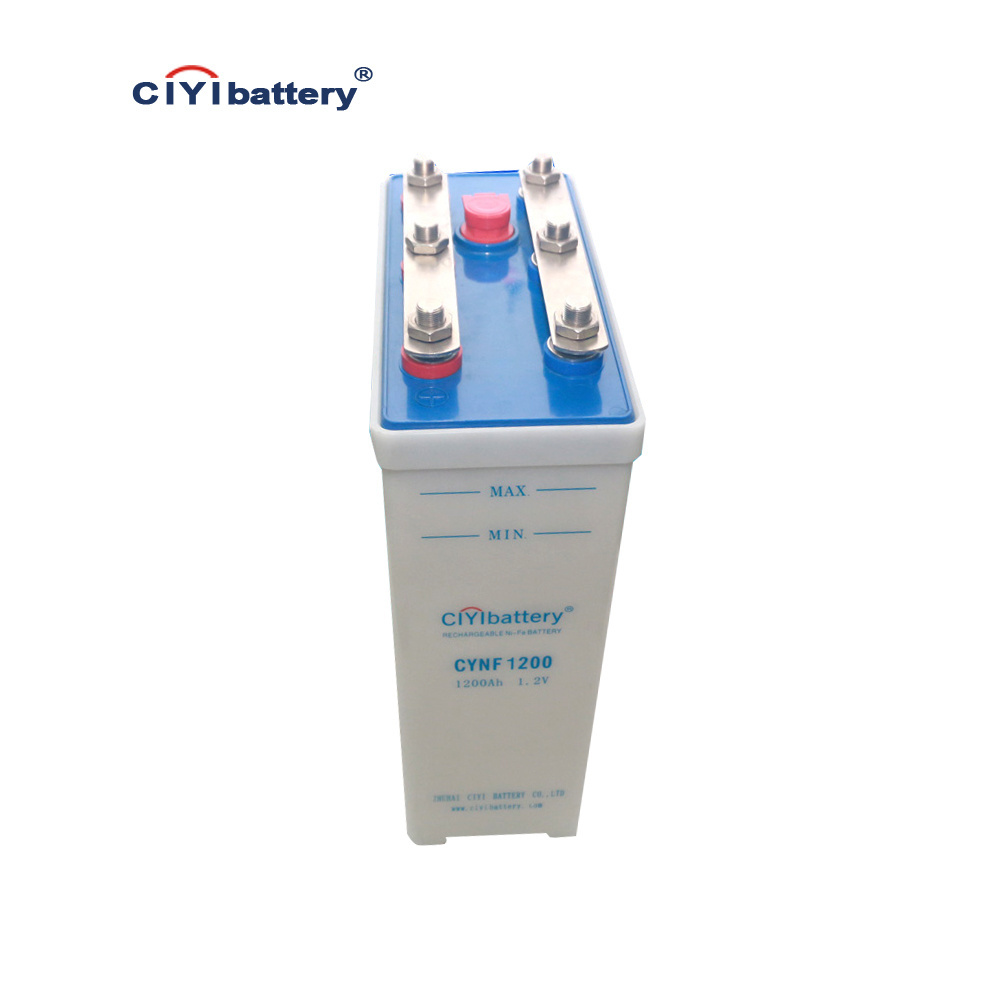 Super Quality Power Storage Battery NI-FE Battery 1.2V 1200AH Nickel Iron Battery