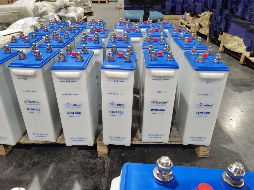 63 Years Strong Quality Solar Batteries Nickel Iron Batteries 1.2V 400AH 1000Ah NI-FE Battery